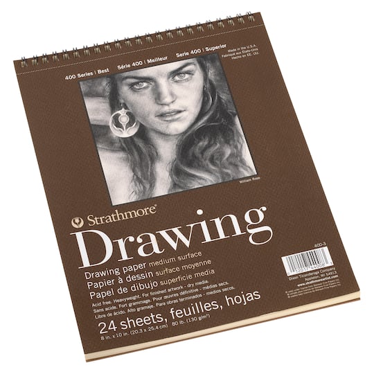 Michaels, 12 Pack: Strathmore® 400 Series Drawing Paper Pad – Category: Sketch & Drawing Paper